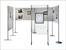 Pannelli e griglie espositive