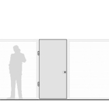 PM90L richiedi preventivo - Porta in multistrato bilaminato con cerniere - cm 90x200h Porta in multistrato bilaminato con cerniere - cm 90x200h - Porta in multistrato bilaminato con cerniere - cm 90x200h