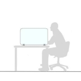 O70.45A richiedi preventivo - Schermo divisorio ONDESK Schermo divisorio ONDESK "vetroplastico" - cm 70x45h - Schermo divisorio ONDESK