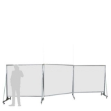 MQ60.20P richiedi preventivo - Separè autostabile MACRO QUINTA Separè autostabile MACRO QUINTA "alveolare" - cm 600x200h (3 elementi) - Separè autostabile MACRO QUINTA