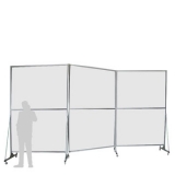 MQ60.30P richiedi preventivo - Separè autostabile MACRO QUINTA Separè autostabile MACRO QUINTA "alveolare" - cm 600x300h (3 elementi) - Separè autostabile MACRO QUINTA