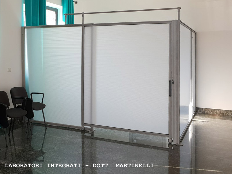 Parete divisoria in kit MACRO 