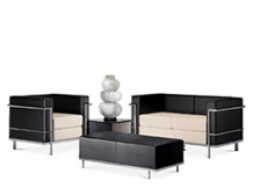 Poltrona attesa con imbottitura in resina poliuretanica espansa indeformabile